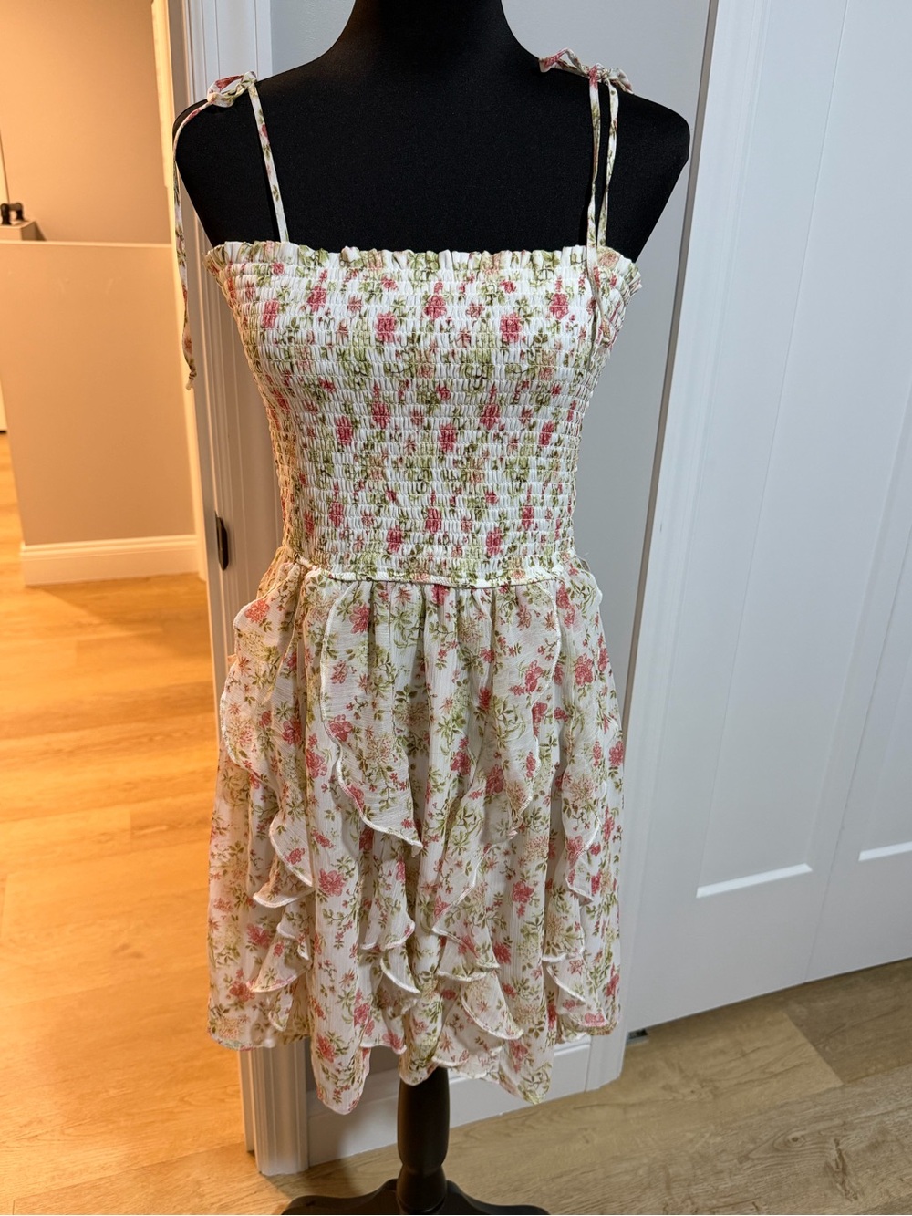 Alter’d State Floral Dress with Ruffles